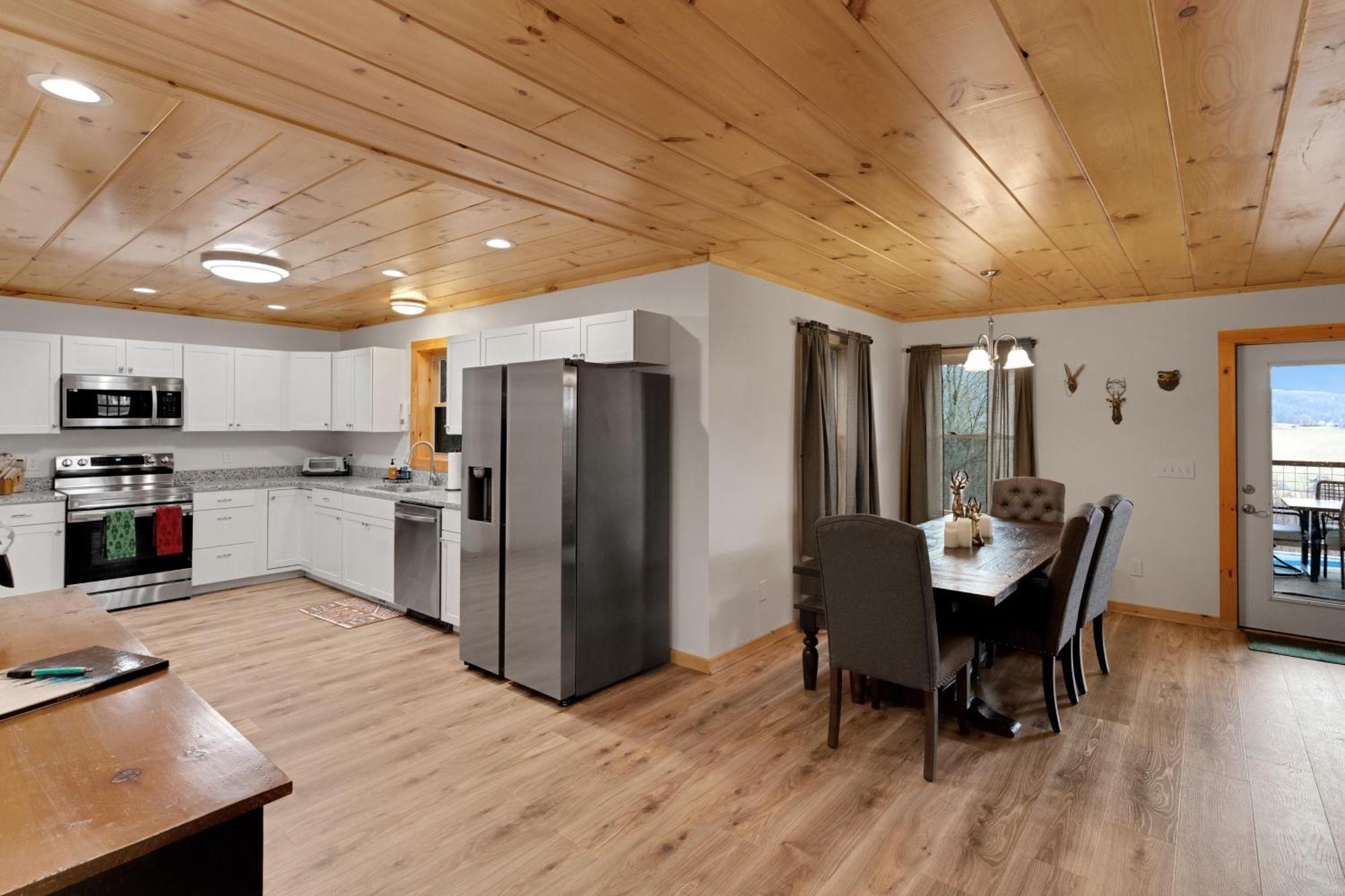 Blue Sky Cabin - Built In 2023 This 3 Bed 2,5 Bath Home Has Gorgeous Views Jefferson 外观 照片